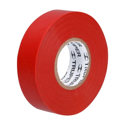 Cinta Aislante rojo 19mm x 18m Truper Expert
