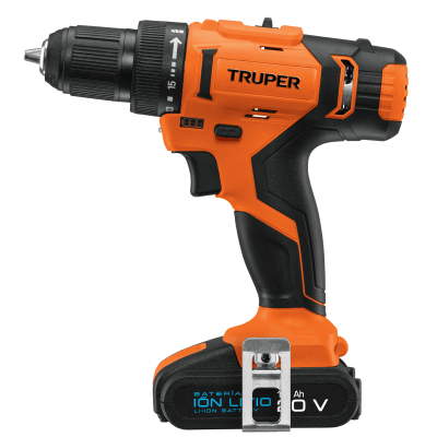 Taladro percutor inalámbrico 20V 3 funciones 1/2