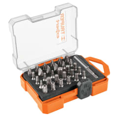 Juego de 31 puntas mixtas largo 1 con estuche Expert Truper 0