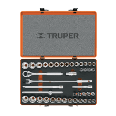 Juego de 42 herramientas cuadro 1/2