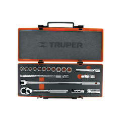 Juego de 18 herramientas cuadro 1/2