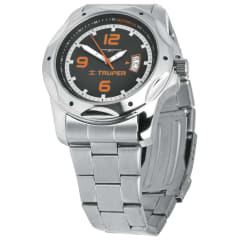 Reloj para caballero acero inoxidable acuático -- Truper 0