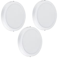 PANEL LED REDONDO LUZ BLANCO 18W FSL PACK 3 UNIDADES 0