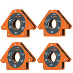 ESCUADRA MAGNETICA PARA SOLDAR 34KG, 4 PIEZAS - TRUPER 0