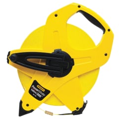 Cinta métrica 100m Wincha flexómetro fibra de vidrio POWERLOCK STANLEY 0