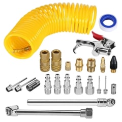 kit de accesorios neumáticos, 20 piezas para compresor de aire 0
