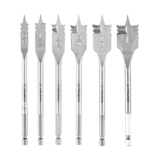 Juego de brocas para madera paleta 6 piezas truper 0