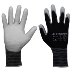 Guantes de nylon puliuretano talla M  - Truper 0