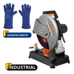 MEGACOMBO SOLDADORA 200A TRONZADORA DE METALES ELECTRODOS Y GUANTES 0