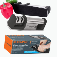 Afilador de cuchillos de cocina acero inoxidable TRUPER 0