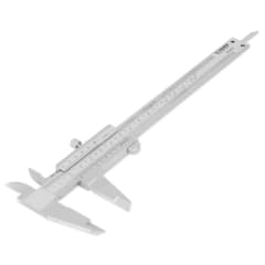 Calibrador Vernier Analógico 6 Acero Inoxidable std y mm -- Truper 0