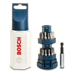 Puntas atornilladores destornilladores Big Bit Juego de 25 pzs Bosch 0