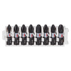 Set Puntas de Impacto Control Acero PH-PZ x 25mm 8 piezas Bosch 0