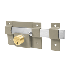 Chapa cerradura de barra libre Hermex 0