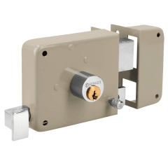 Chapa Cerradura derecho sobreponer Hermex 43574 0