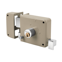 Chapa Cerradura sobreponer izquierda clásica Hermex 0