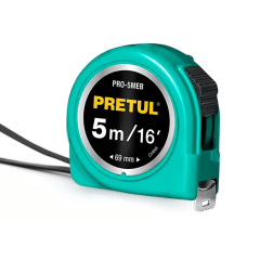 Wincha cinta métrica 5m Verde Agua Pretul 0