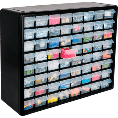 Organizador 64 compartimientos truper 0