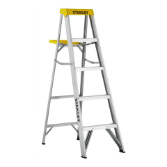 ESCALERA TIJERA 4 PELDAÑOS ALUMINIO STANLEY