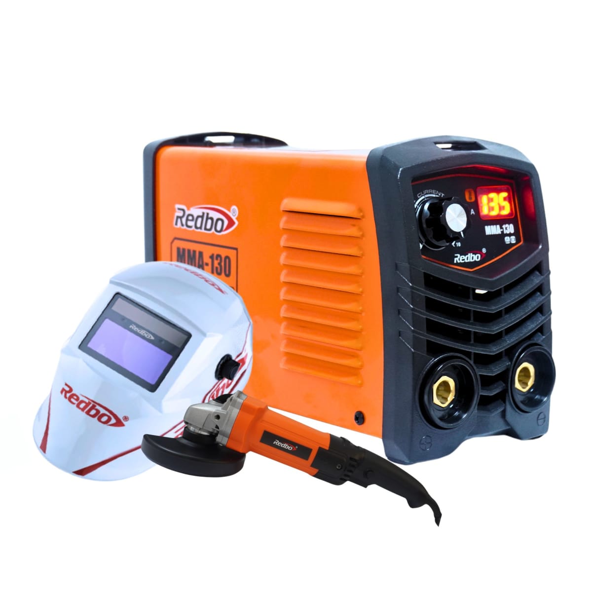 Soldadora MM130 + Amoladora 1100W + Careta Bluesky241