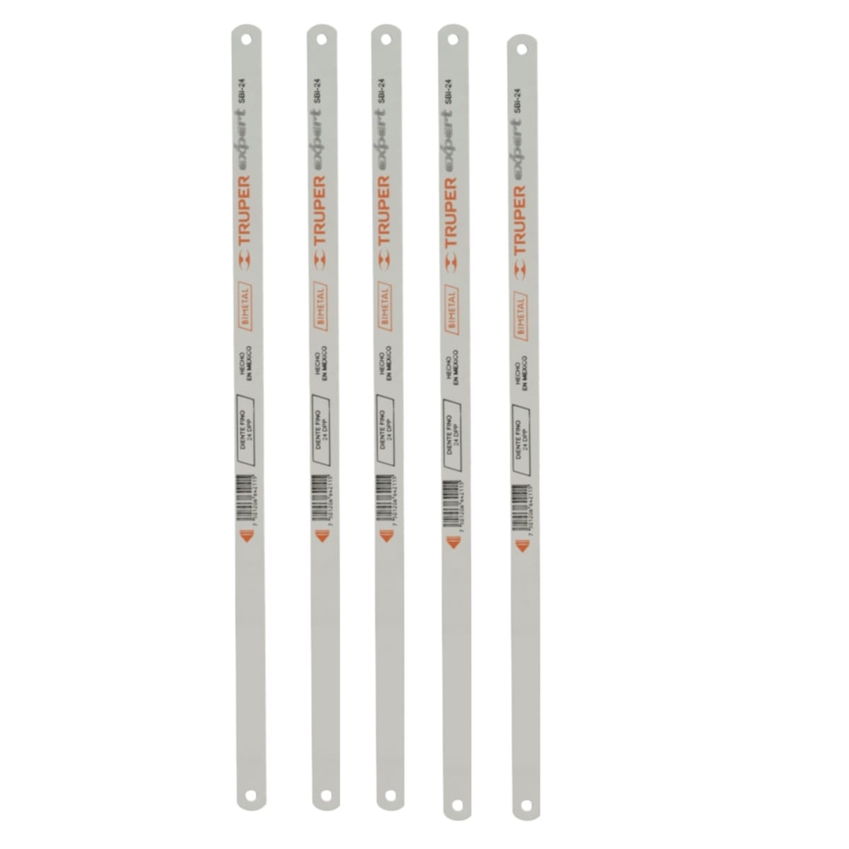 Hoja de sierra bimetálica 5 unidades de 12