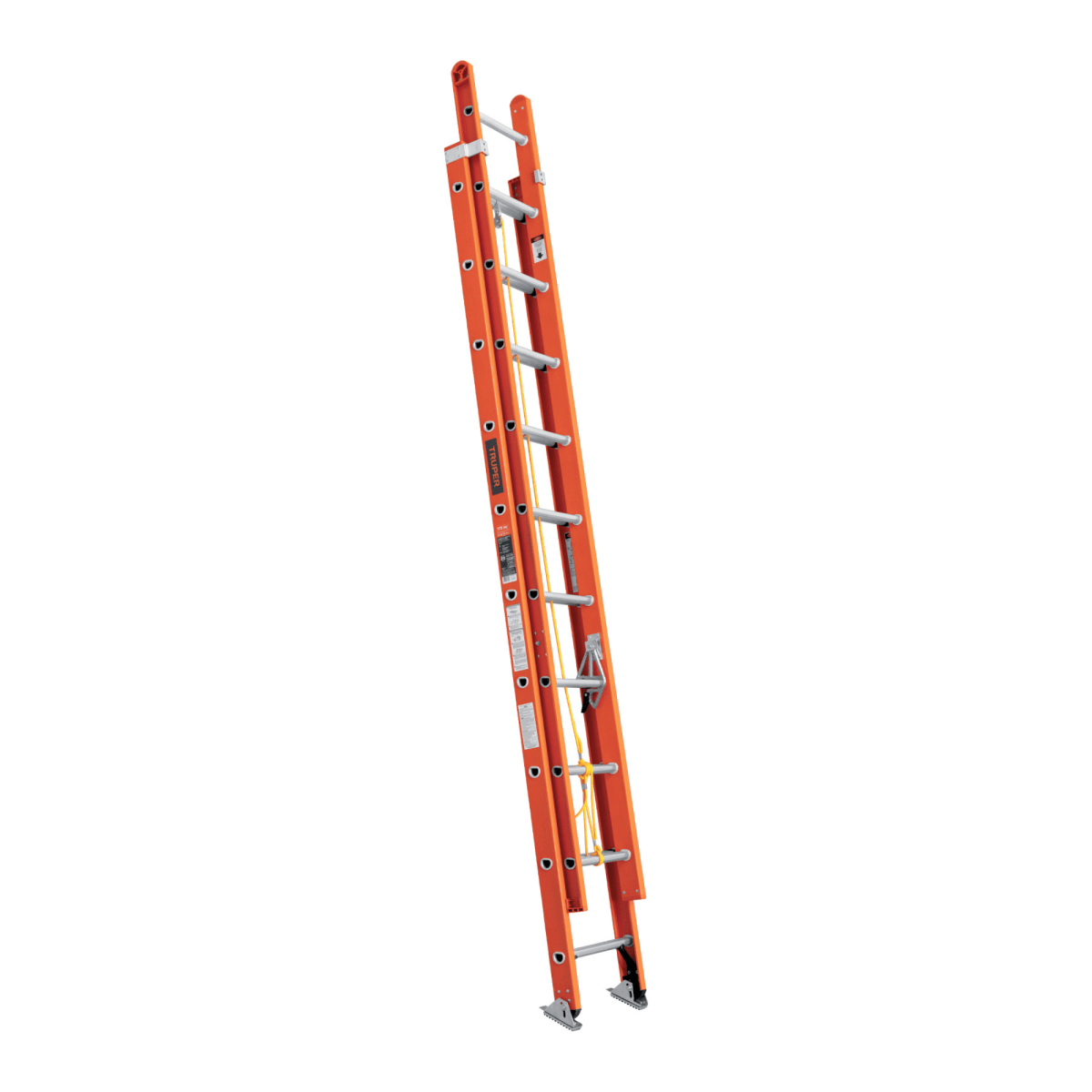 Escalera de extensión, tipo II, 20 peldaños, fibra de vidrio1