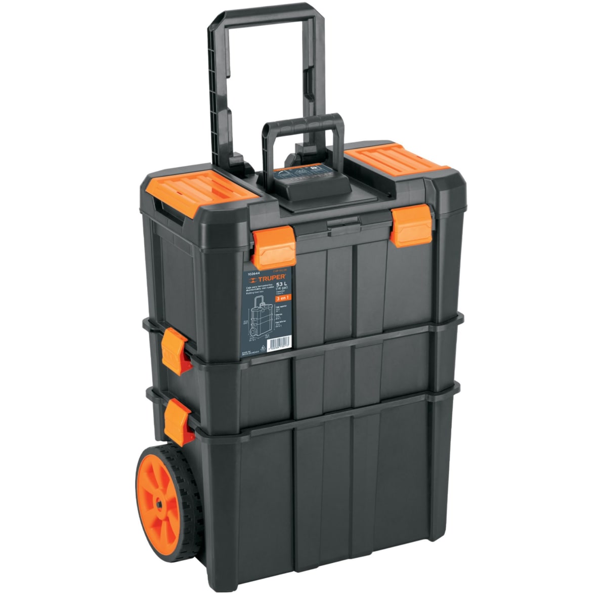 Caja de herramientas con ruedas, carro1