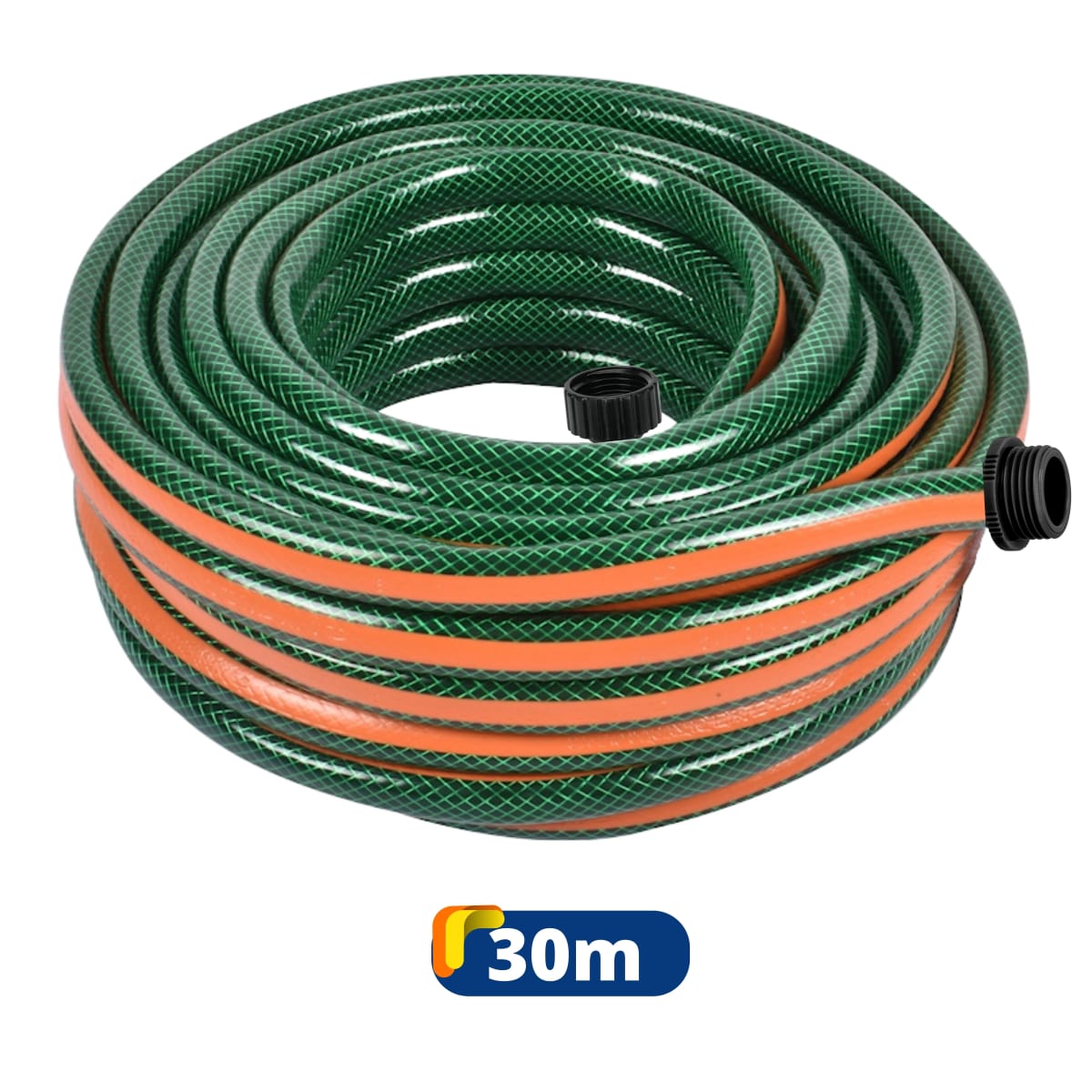 Manguera de riego expandible reforzada 30m truper1