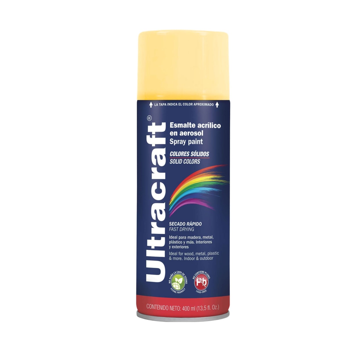 Pintura spray color marfil ULTRACRAF TRUPER1