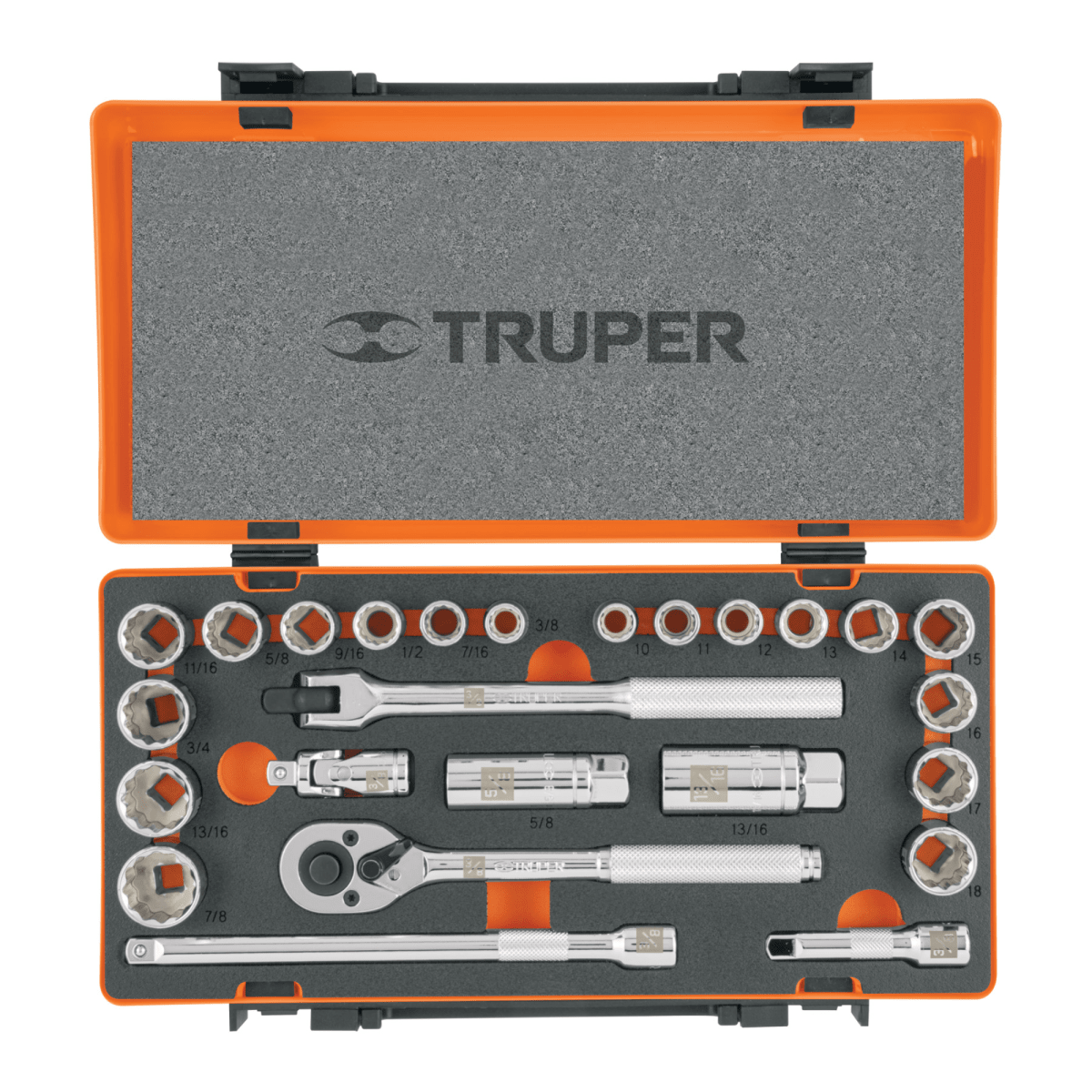 Juego de 25 herramientas cuadro 3/8