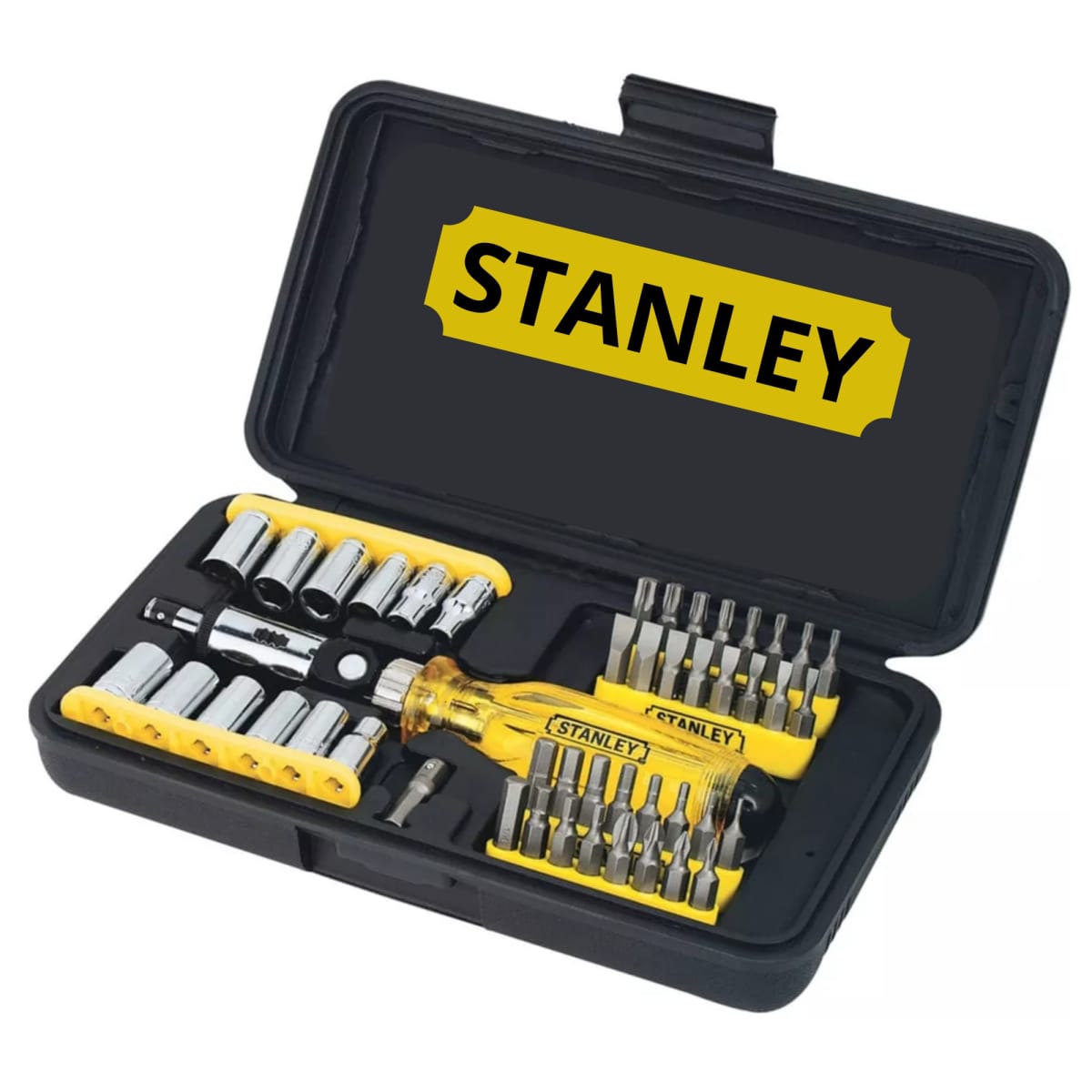JUEGO DE DADOS DESTORNILLADOR RATCHET ARTICULADO PUNTILLAS, 47 PZAS1