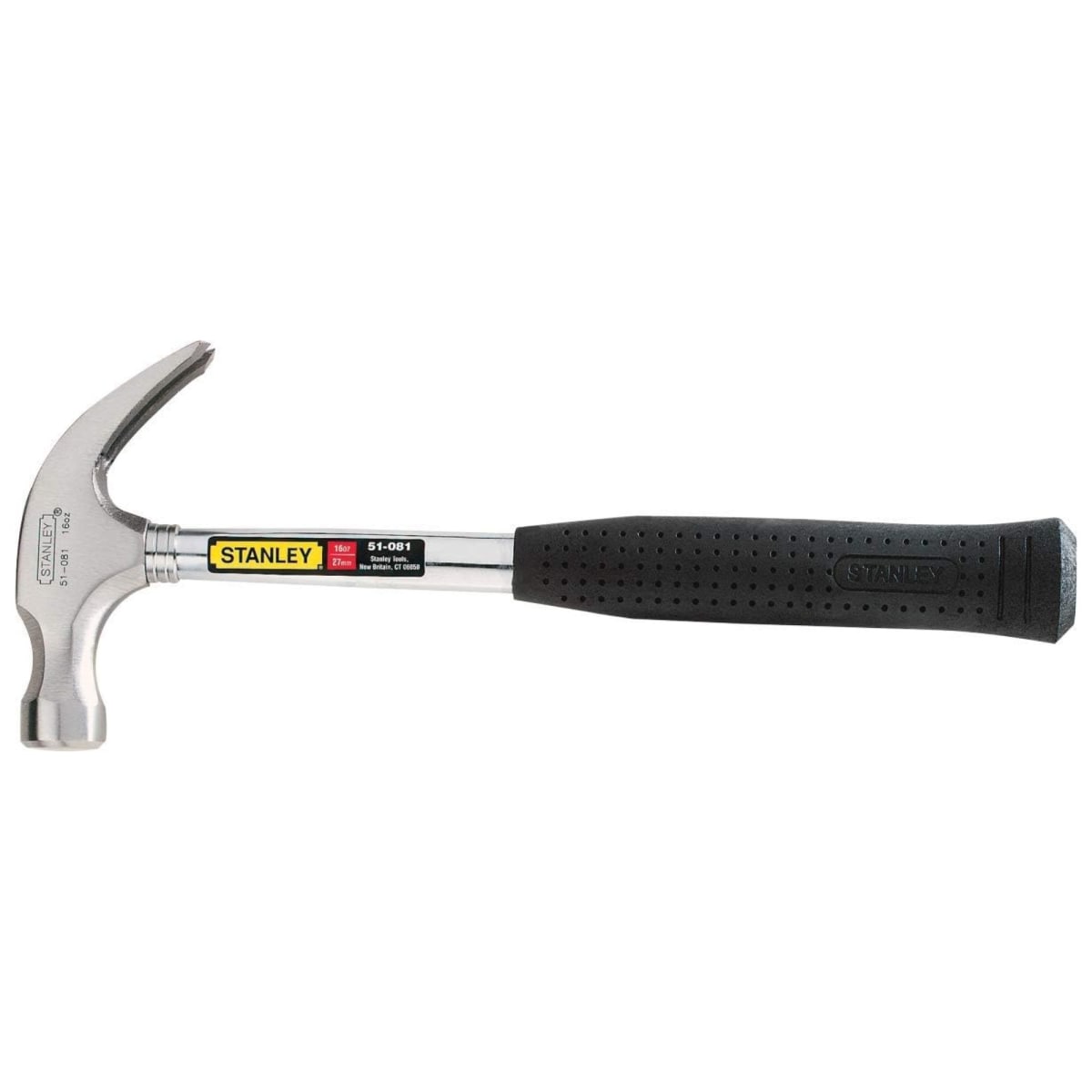 Martillo Curvo Mango de Acero 16 Oz STANLEY1