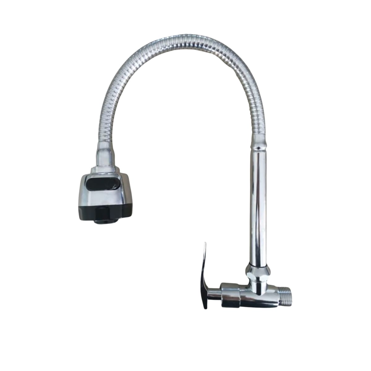 Llave Caño corrugado flexible de acero para pared cocina1