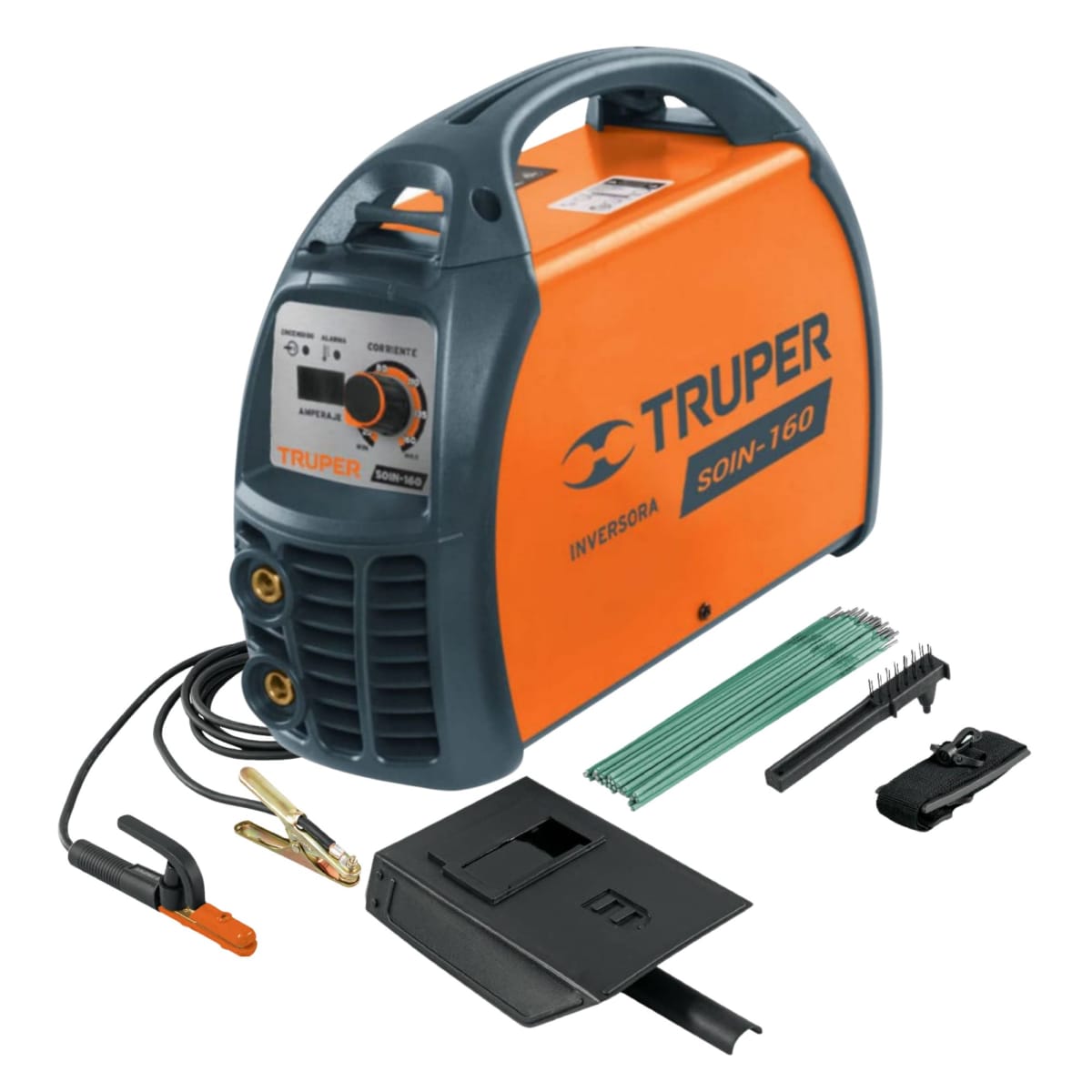 Soldadora inversora portátil 160A 220V - TRUPER1