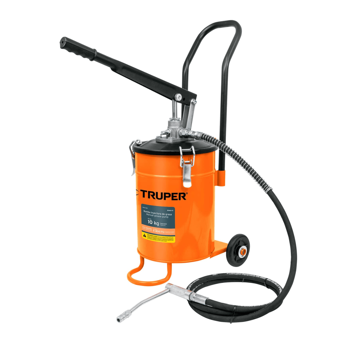 Bomba inyectora de grasa, 10 kg, Truper1