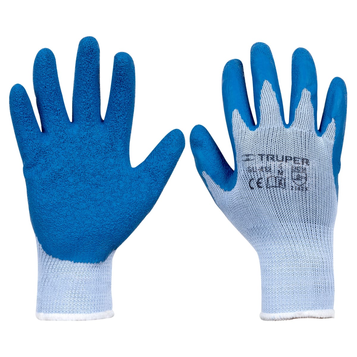 Guantes Latex Jardinería Uso General 8 talla M - Truper1