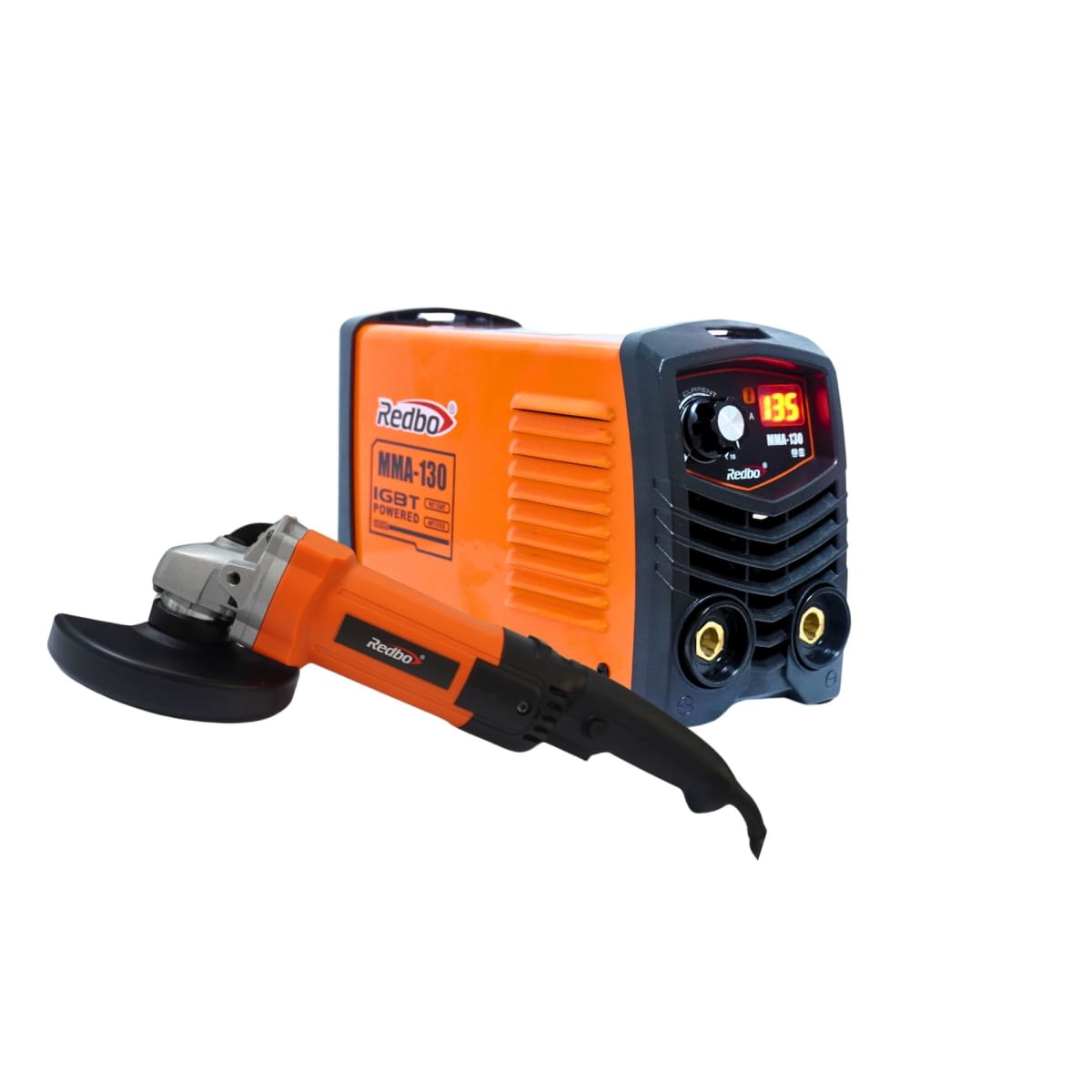 Amoladora angular industrial 1100W + Maquina de soldar 130A 220V1