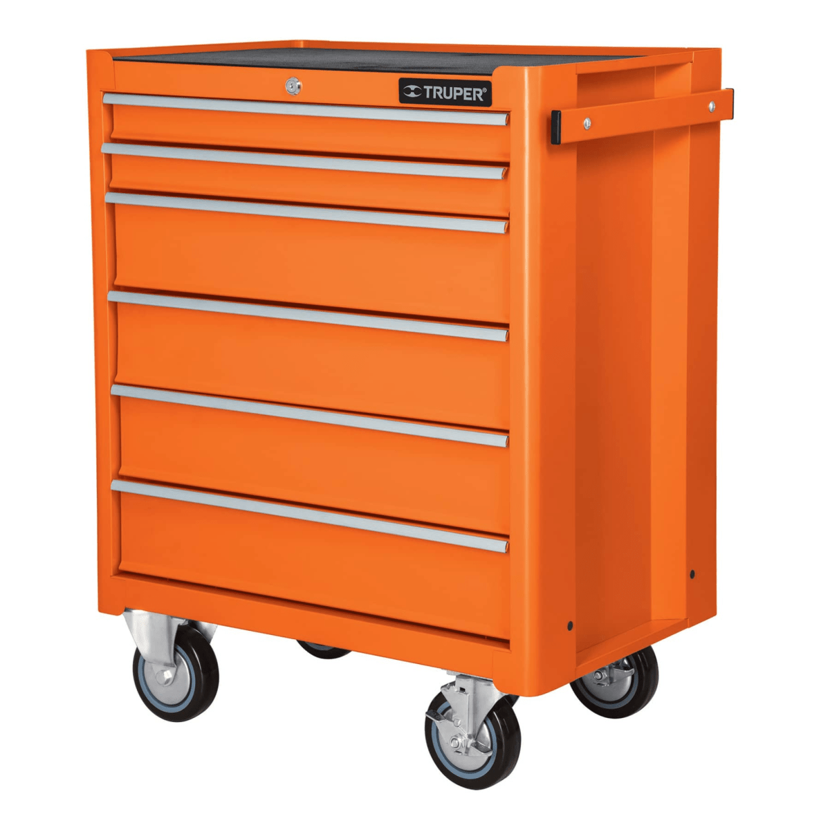 Gabinete metálico móvil, 6 cajones, capacidad 130 kg, Truper1