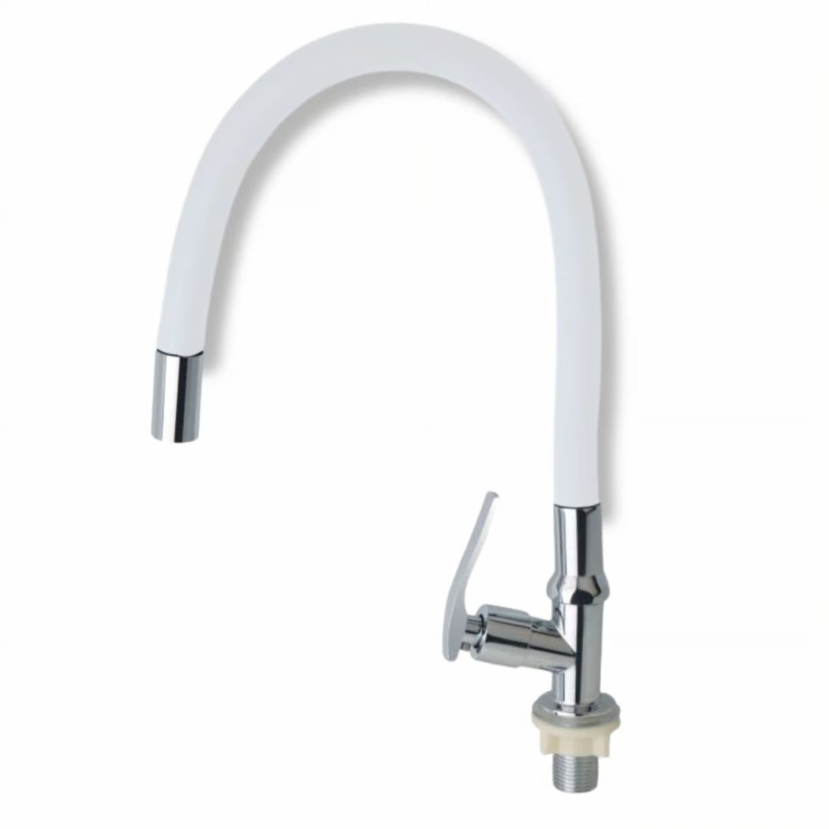 Llave de Lavadero Flexible blanco1