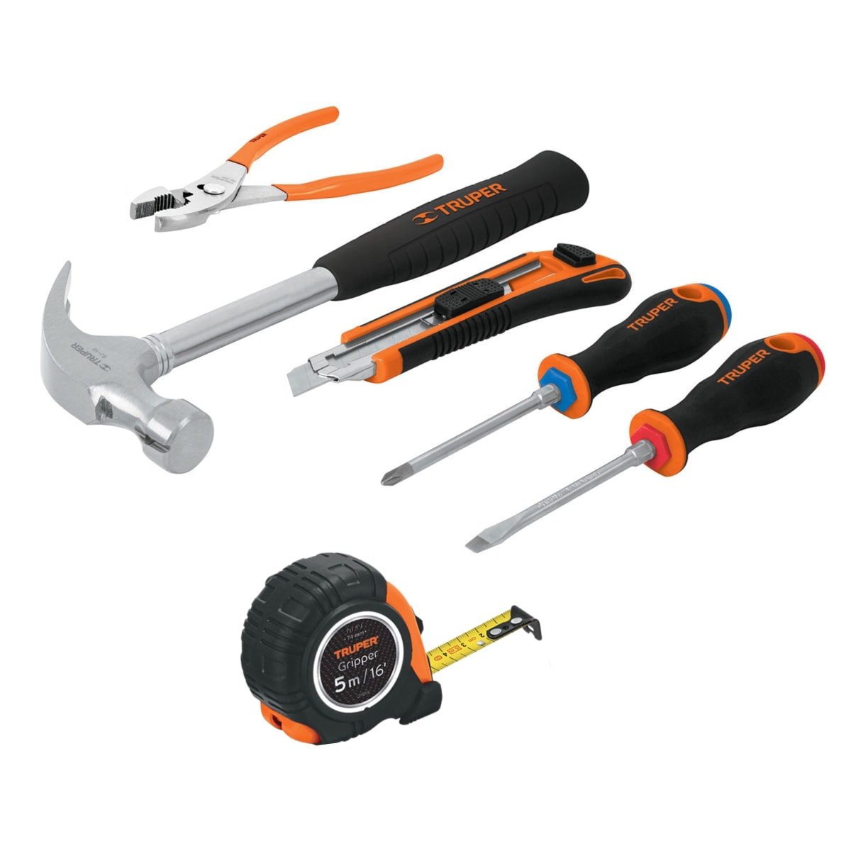 Juego de Herramientas caseras 6 piezas, Truper1