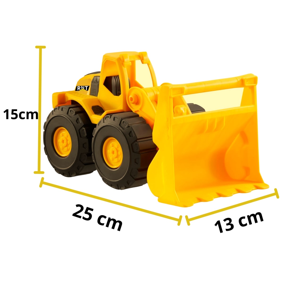 Juguete de construccion cargador frontal camión volquete7