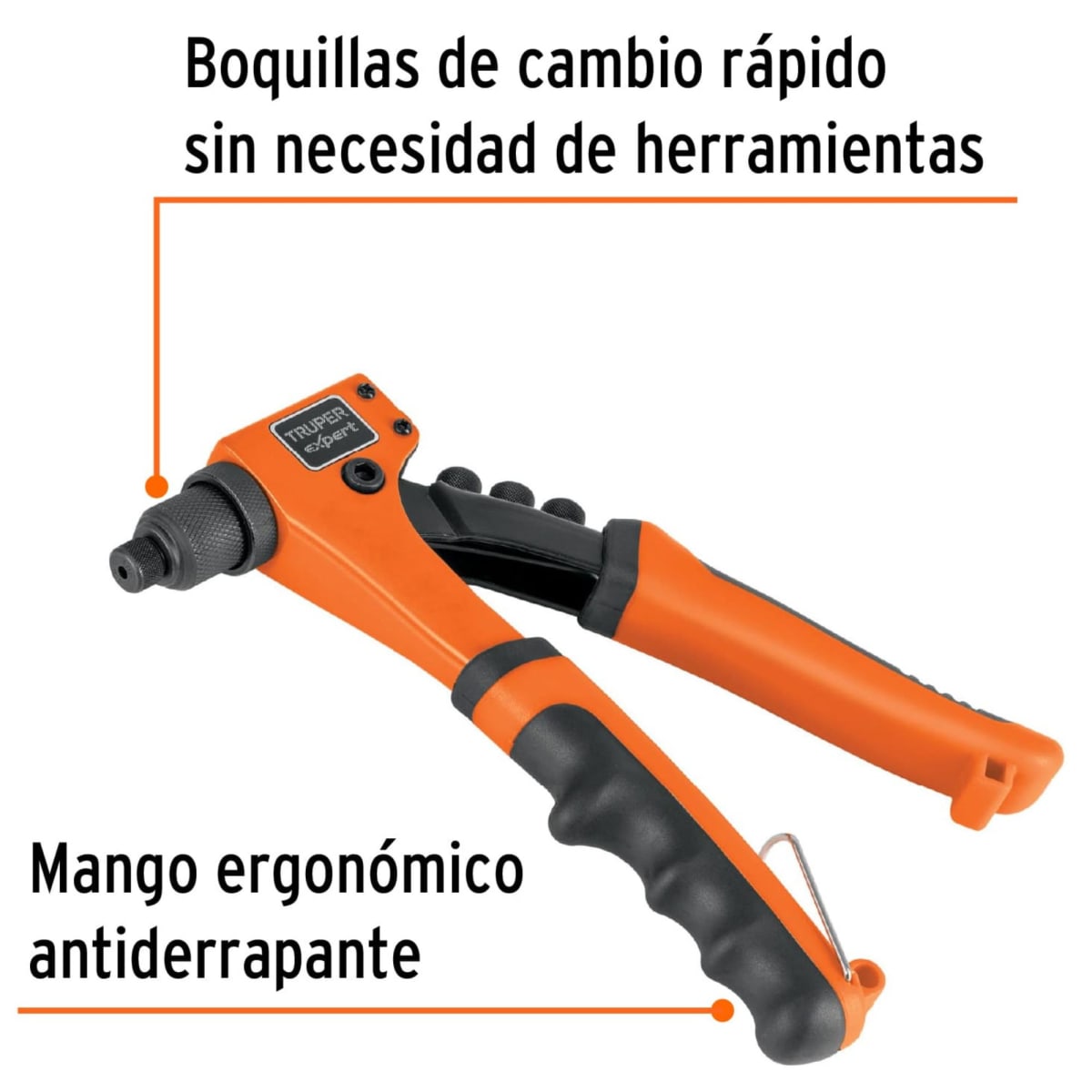 Remachadora profesional 8 Truper Expert2