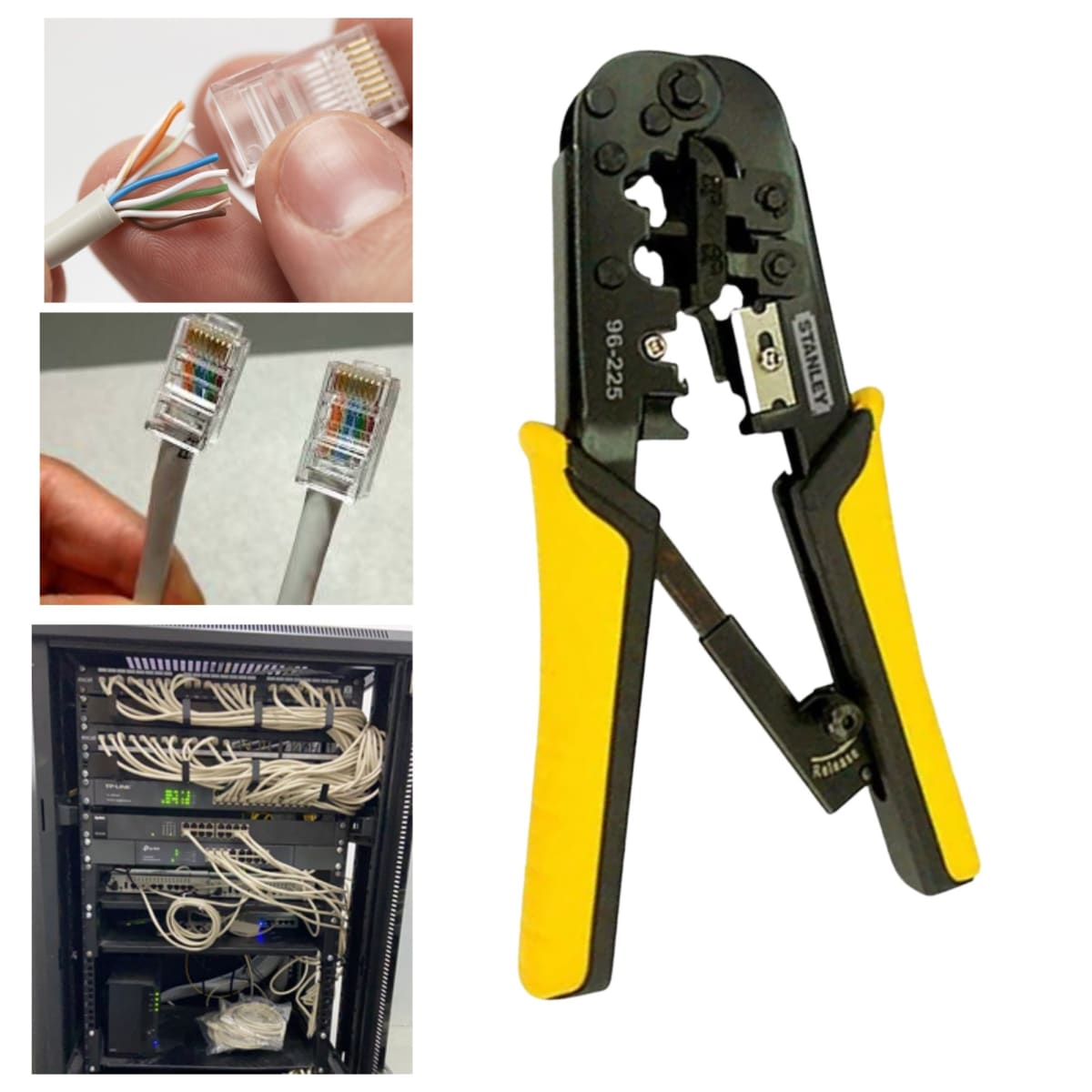 ALICATE PONCHADOR CRIMPING  RJ45, RJ11, RJ12 STANLEY2