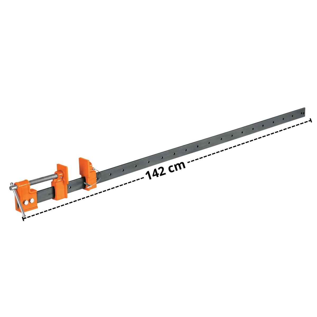 Prensa sargento carpintero 48Pulg acero - Truper2