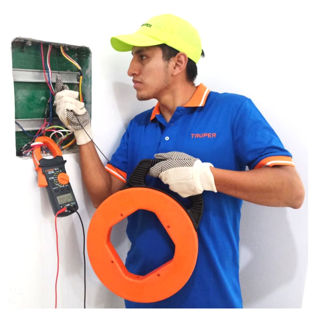 GORRA KEPI COLOR VERDE 100 POLIESTER - TRUPER2