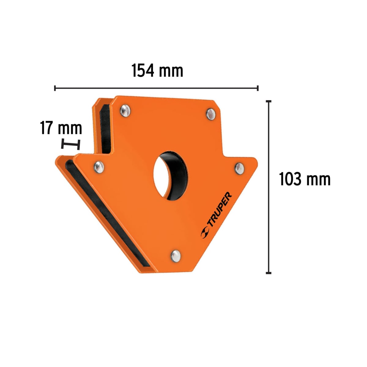 ESCUADRA MAGNETICA PARA SOLDAR 22 KG, 4 PIEZAS TRUPER2