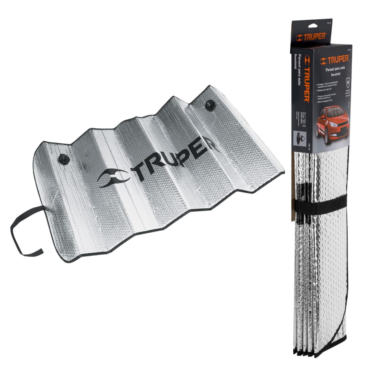 TAPASOL PARA AUTO PARASOL PROTECTOR DE PARABRISAS TRUPER2