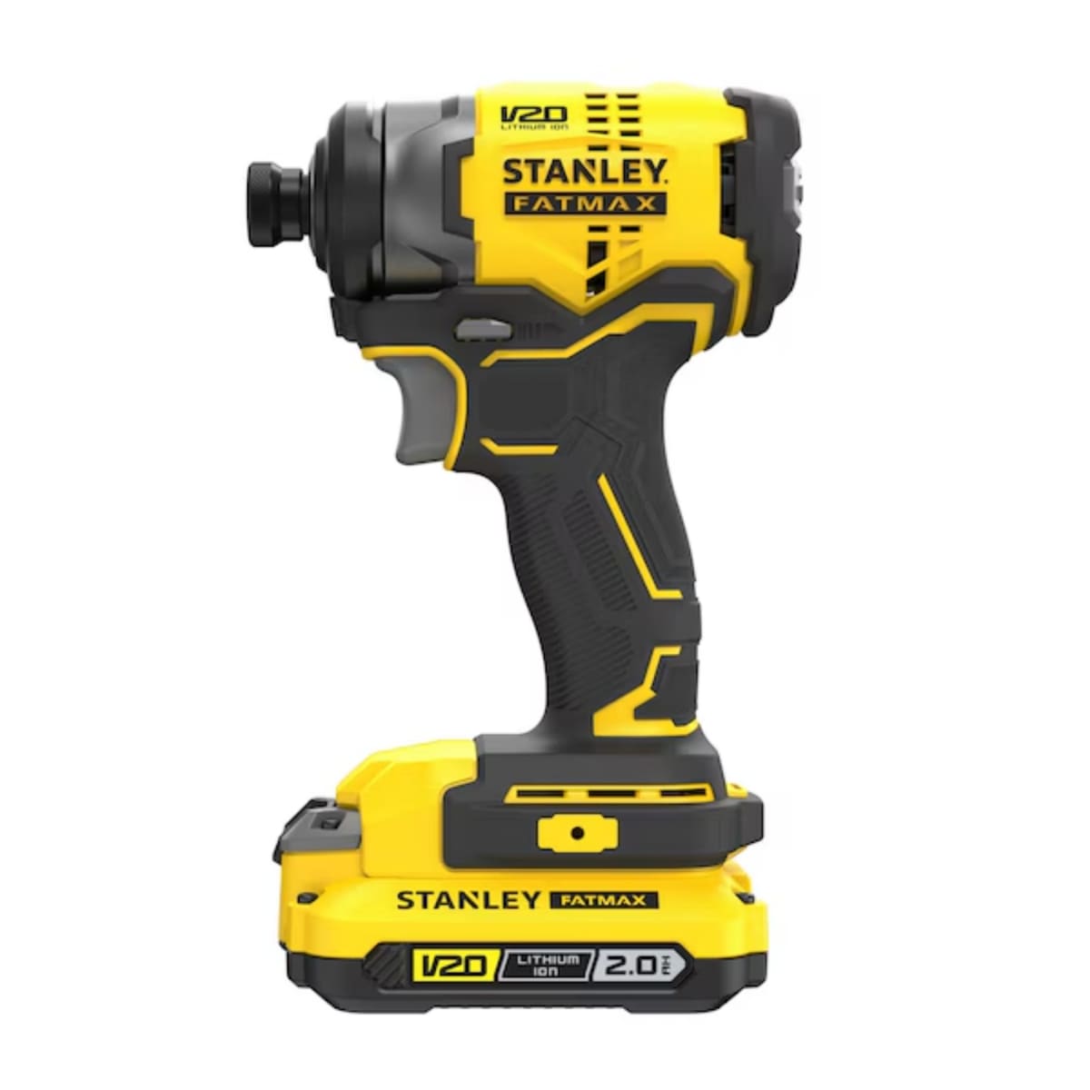 Atornillador de Impacto 20V BRUSLESS 2 baterias stanley2