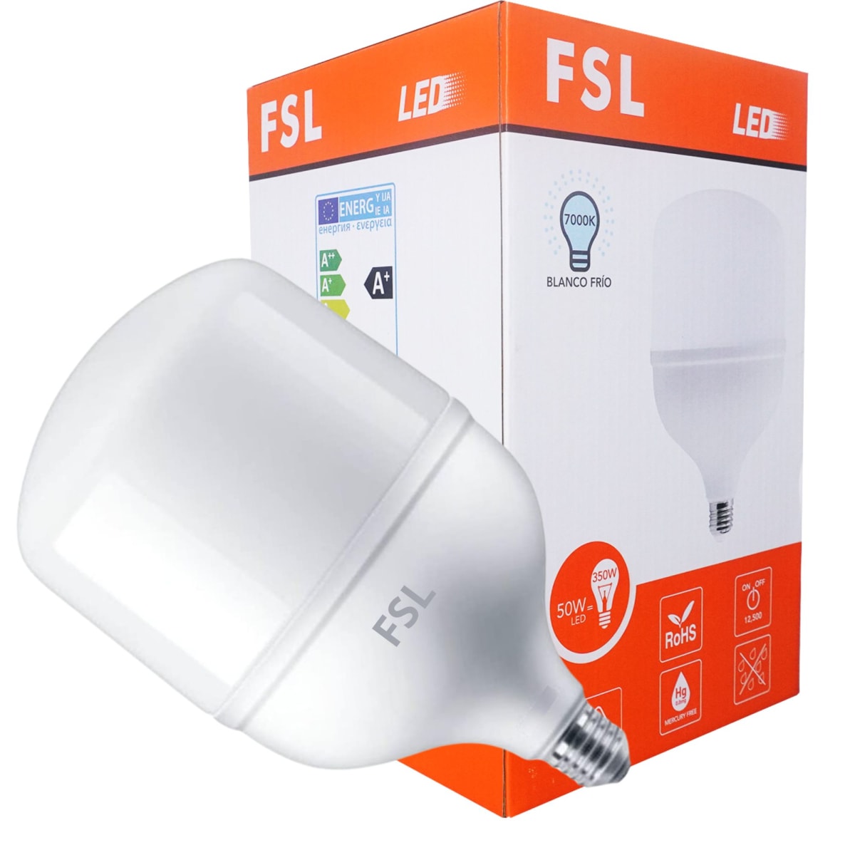 Foco led 50W POTENCIA luz blanco foco FSL2
