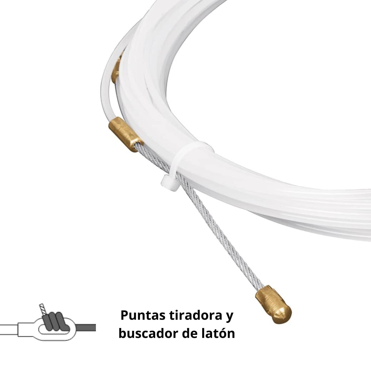 PASACABLE ELECTRICO NYLON 10 m, CABLE, TRUPER2